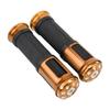 Universal Motorcycle 23mm 25mm Throttle Grip Aluminum Alloy Rubber Handle Grips Non-slip Handle Electric Scooters Moped Tuning