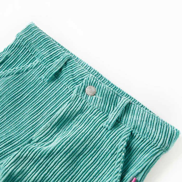Children's Corduroy Trousers Mint Green 92/104/116/128/140