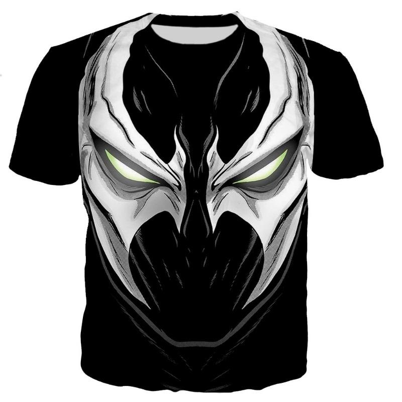 T-shirt Stampata 3D Spawn Uomo Donna Moda Estiva Casual T-shirt Anime Stile Harajuku T Shirt
