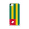 Phone Case – Flag of Togo – Compatible iPhone 8 – Soft Case – Resistant and Shockproof - Silicone - Pixelforma
