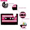 Retro Cassette Tape Machine Brush Pot Pen Pencil Holder Rewind Desk Tidy Container Case Table Organizer