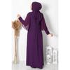 Damla Evening Dress Purple Fhm886