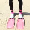 Scubas Diving Gear Full Foot Long Silicone Fins Snorkeling Swimming Diving Floating Fins TPR Non-Slip Swimming Flippers