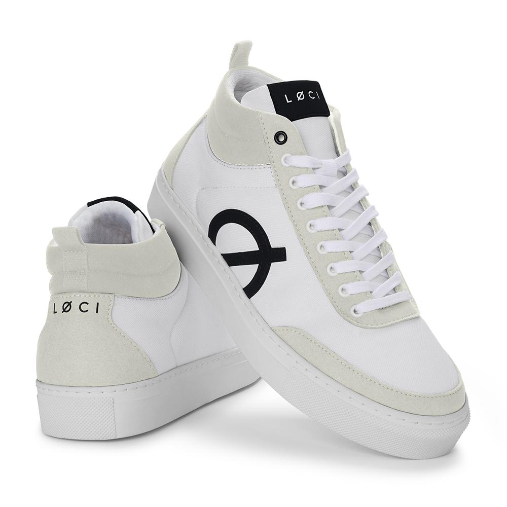 Loci Ten Vegan Sneakers White/Natural/Black Lc-010-008