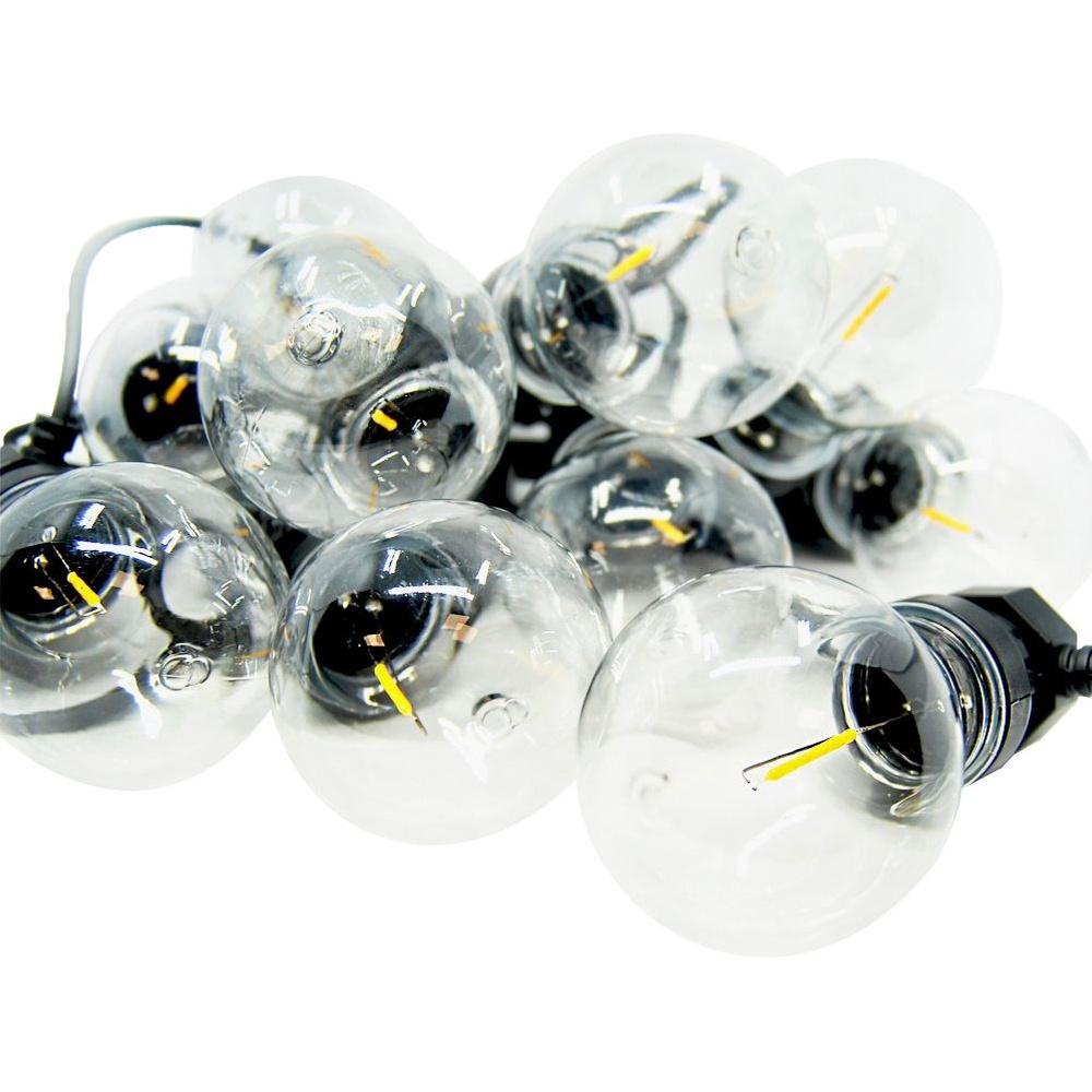 Lights Garland Lighting Garden Outdoor 10x Bulb Light Chain