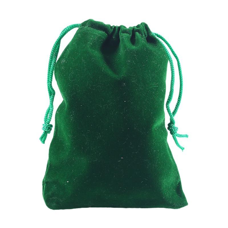 Spot Flannel Bag, Jewelry Packaging Flannel Bundle Mouth Bag, Earphone Mobile Power Supply Flannel Bag