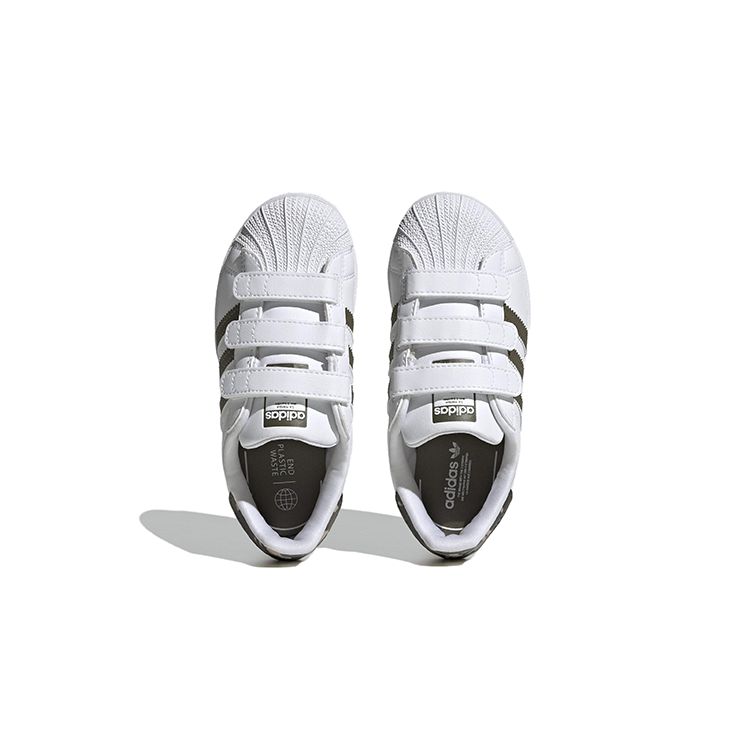 Adidas Superstar Dětské Bílé Camo Dětské Tenisky Cloud-White Olive-Strata HQ4285