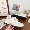 Flat-bottomed casual little white shoes women's autumn 2025 new fashion versatile niche Korean version of round head Agam training shoes