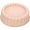 Silicone Cake Pan Round Flower Shape Baking Mold 7.9 Inch Non Stick Mold for Cheesecake Chocolate Cake Strawberry Cake Oven Safe Bakeware