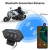 Wireless Motorcycle Helmet Headset Bluetooth Earphone with Handsfree Mic Music Player And Voice Control for Motorbike Rider