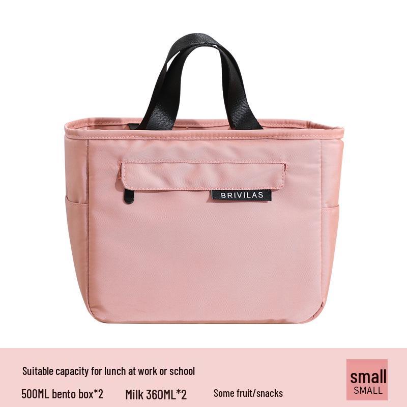 

Large Waterproof Insulated Lunch Bag with Side Pocket – Aluminum Foil Lining for Food Outings