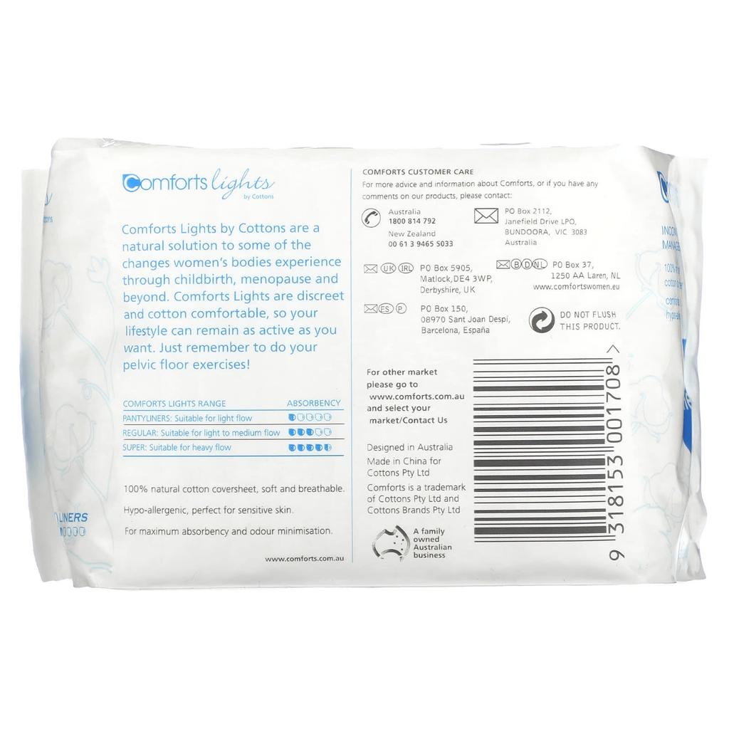 Cottons Comfort Light, 20 Pieces