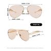New Pilot Sunglasses For Men And Women Retro Sun Glasses Brand Designer Eyewear Oversize Unisex Shades Uv400