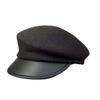 Béret en paille printanier pour femme - Chic français Élégant Unique et Amincissant Casquette Gavroche