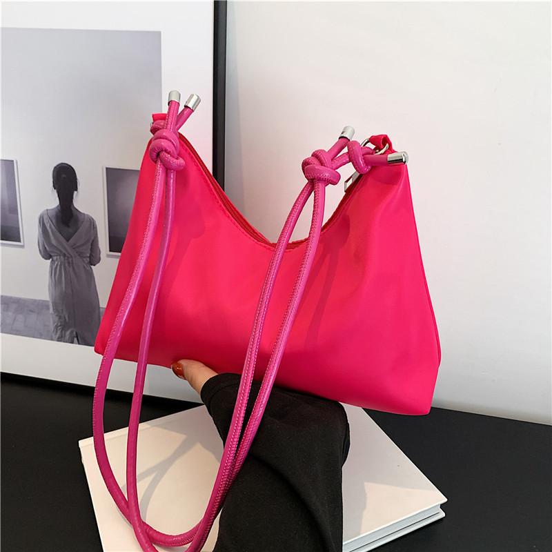 Stylish Casual Shoulder Bag For Women Large Capacity Tote Bag Nylon Fashionable Design