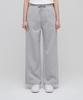 MUSINSA STANDARD WOMAN Women'S Flat Terry Wide Lounge Sweatpants [Medium Grey]