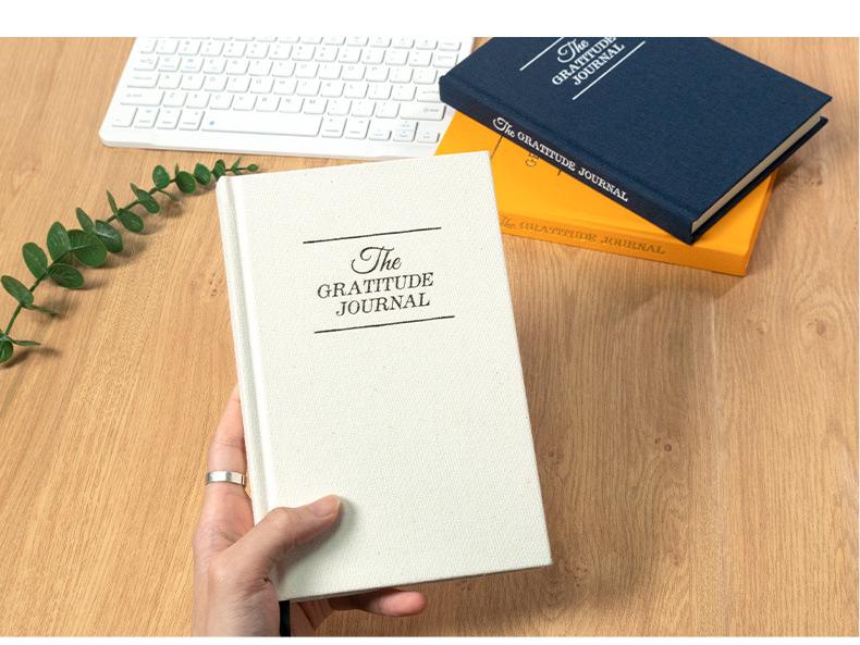 5-Minute Gratitude Journal: Hardcover Daily Agenda & Notebook