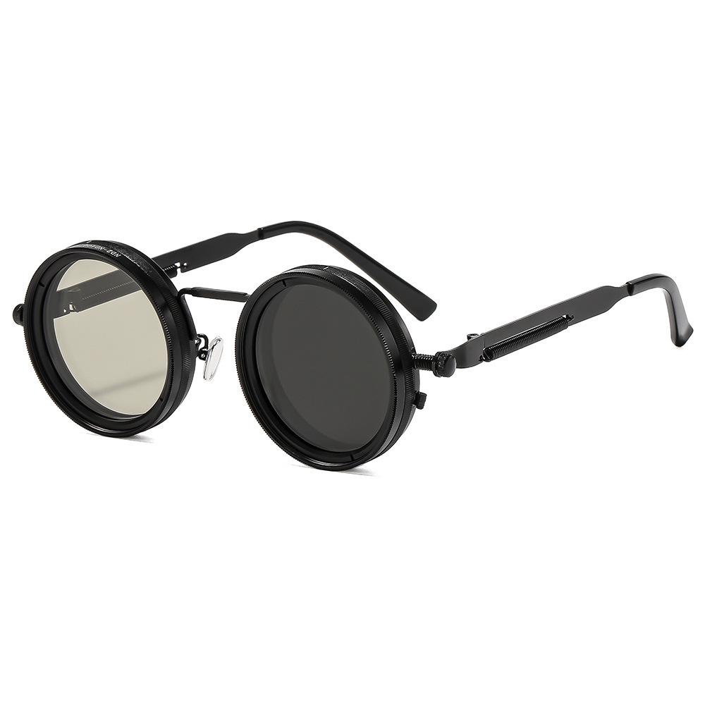 ND9 Adjustable Polarized Sunglasses: Retro UV Protection for Fishing & Driving