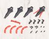 M.S.G Heavy Weapon Unit 61 Orbit Circle Black Version Non-Scale Plastic Model Kit - Approx. 82mm Height