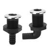 Boat Through Hull Fitting 3/4inch 20mm Thru Hull Valve Fitting Leakage Proof for Boat Transoms Fish Wells Ice Chests Yacht
