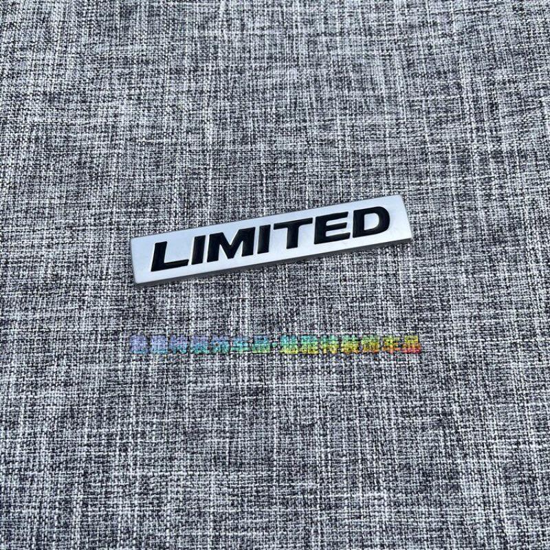 Suitable for Metal LIMITED Modified Car Logo Sticker Limited Edition Car Body Decoration Label Side Label Tail Label