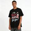 My Heart Pops For You Retro Popcorn Graphic Tee Pure cotton T-shirt