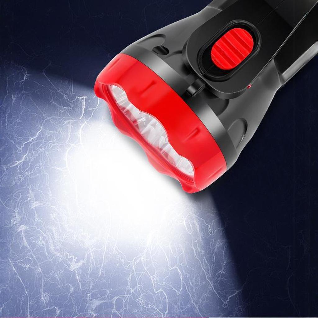 Charging Flashlight High Grade Plastic Super Bright Outdoor Camping Hunting Searchlight Strong Light Portable Lighting