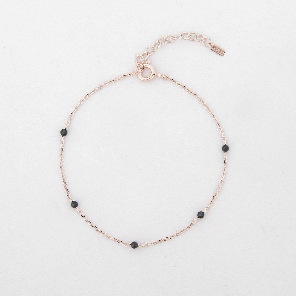 [Judy and Paul] Gloria Black Spinel Gemstone Bracelet B52221