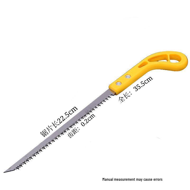 Fine Tooth Garden Pruning Saw - Handheld Woodworking & Fruit Tree Tool