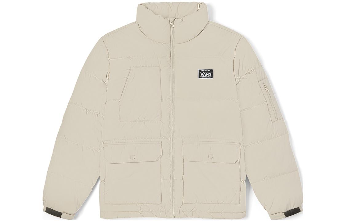 Vans Down Jackets Unisex Oat Stand Collar Moderate VN0009132N1 S
