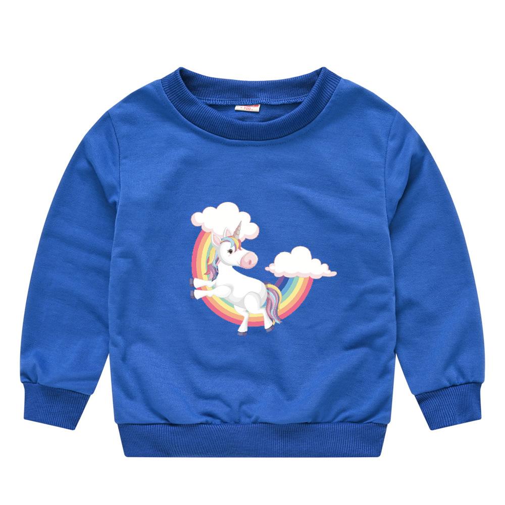 Frühlings- und Herbst-Kinderpullover Herren und Damen Kindergartenkinder Klassenkleidung Kinder Cartoon Kapuzenpullover