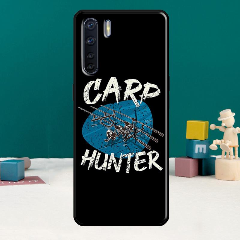 Carp Fish Fishing rod Hook Phone Case For Oppo A17 A18 A38 A58 A78 A98 A79 A40 A60 A80 A16 A76 A96 A15 A74 A94 A54 A77