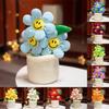 Decoration Plush Sunflower Toy Home Decoration Waist Support Plant Doll Pot