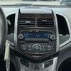 Carbon Fiber Console Radio Control Panel Cover For Chevrolet Sonic 12 13 14 15