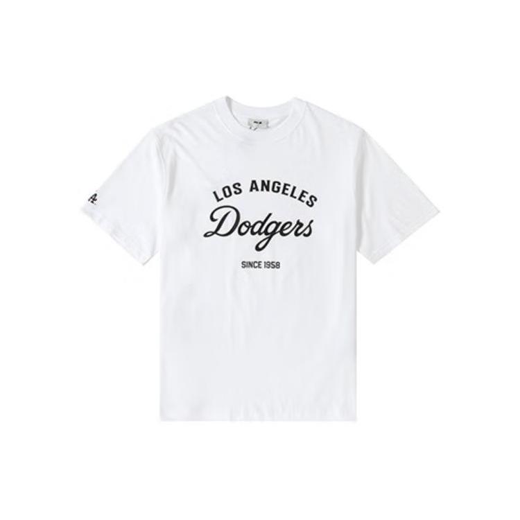 New MLB Los Angeles Dodgers T Shirts Men's White 3ATSB4033-07WHS