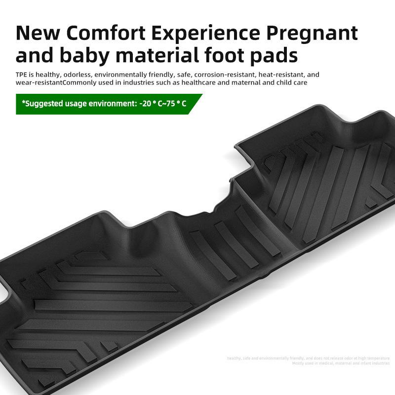 MG3 RHD Car Floor Mats (2023-2025), TPE Material