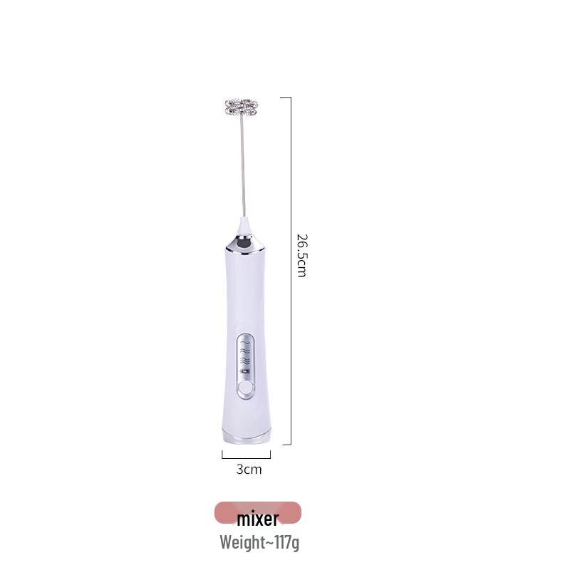 ZISIZ Electric Handheld Egg Beater and Milk Frother