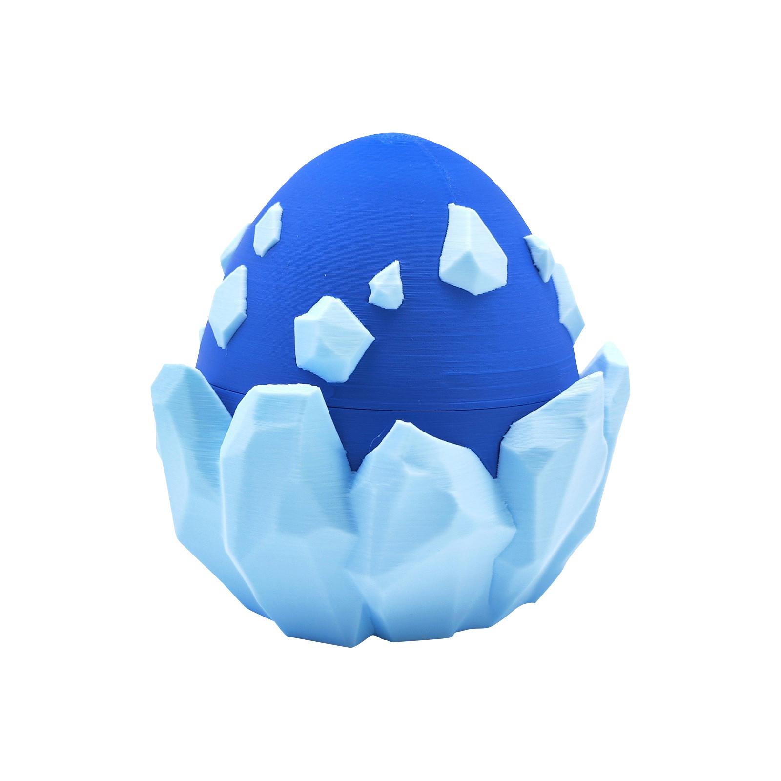 

Ледник Маленький Летающий Дракон Кристалл Дракон Яйцо Шарнир Подвижный Детский Милый Настольный Декор Синий One Size