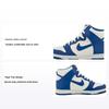 Dunk High GS Game Royal Sneakers per Bambini Bianche 308319-125