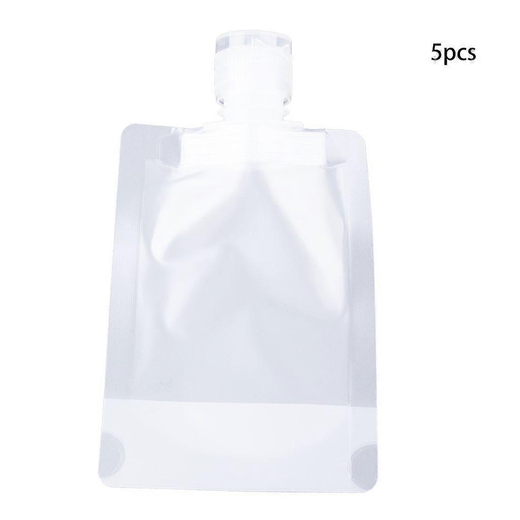 30/50/100ml Squeezeable Empty Bag Lotion Container Refillable Squeeze Pouches