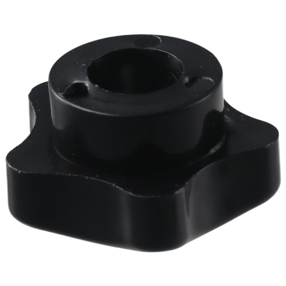 4pcs Black Five-Star Thru Knobs M8 Perforated Knob  for Saw, Lathe, Fixed Length Fixture