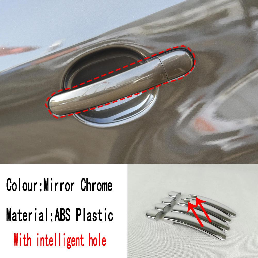 For Volkswagen VW Tiguan MK1 2010-2014-2016 Rear Fog Light Frame Rear Trunk Mirror Handle Bowl Fuel Cap Door Body Cover Trim