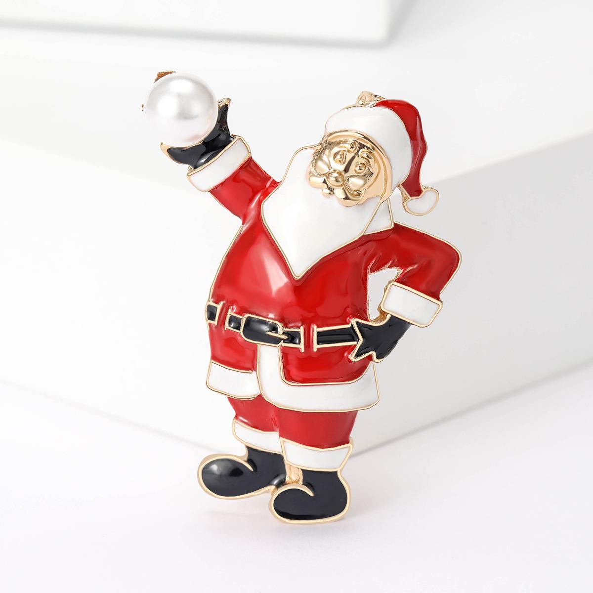 

Рождественская брошь женская индивидуальность модное модное украшение женское пальто булавка пряжка новогодний рождественский подарок