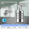 Robinet flotteur de contrôle automatique du niveau d'eau Résistant à l'usure Acier inoxydable 304 pour réservoir d'eau d'irrigation agricole