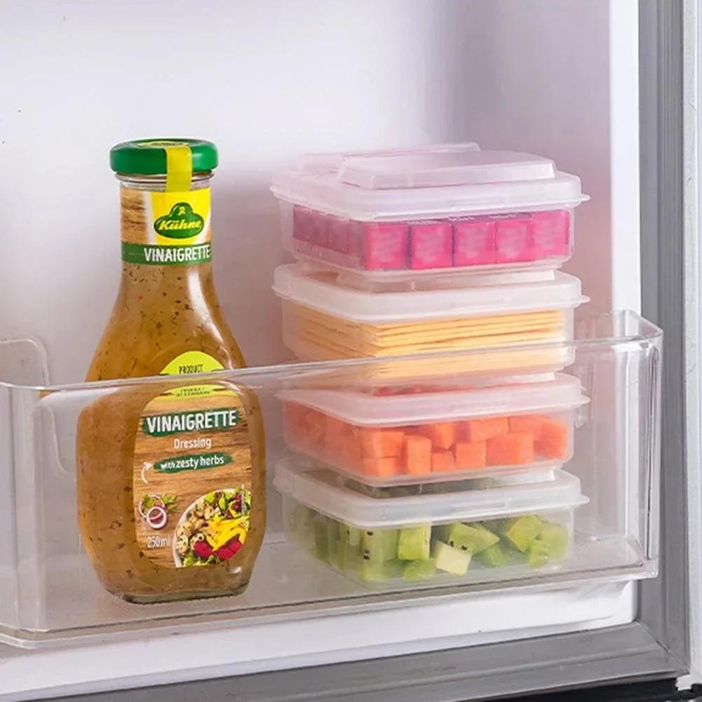 1pc Butter Käse Lagerung Box Tragbare Kühlschrank Obst Gemüse Frischhalten Organizer Box Transparent Käse Container