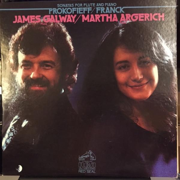 

12inch Record JAMES GALWAY MARTHA ARGERICH SERG Sonatas For Flute And Piano LRL15095 RCA Red Seal 1975 US Classical Used