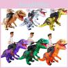 Fantasia Inflável de Dinossauro T-rex Divertida e Animada Ideal para Festas de Halloween e Cosplay