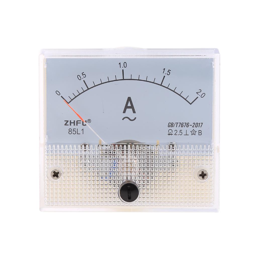 Amp Ammeter Gauge Meter 2.5 Accuracy for Auto Circuit Measurement Tester Meter