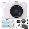 Moledro 4K Digital Rotating 32GB Micro SD 16x Digital Image Webcam for Large Two Compact Retro Camera with OTG Card Reader Camera, 68MP, 180° Display,
