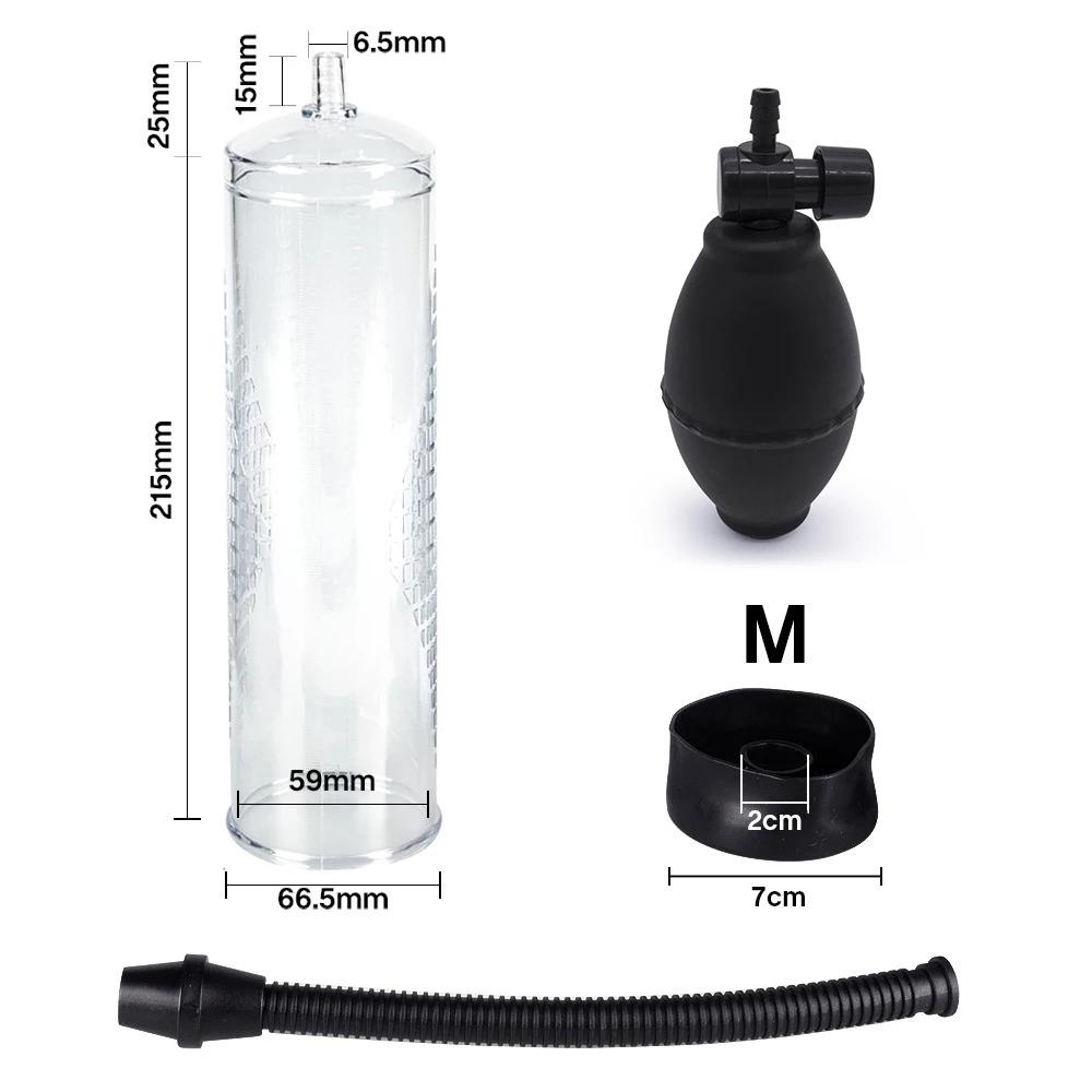 Male Penis Exercise Sex Toy Penis Extender Vacuum Pump for Men Penis Pump Increase Enlarger Male Masturbator Penise Enlargement